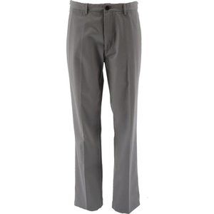 NWT LANDS' END TRADITIONAL FIT PERFORMANCE CHINO PANTS CEMENT GREY 44‎ TALL